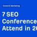 7 search engine optimization Conferences to Attend in 2023