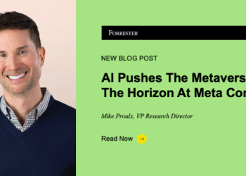 AI Pushes The Metaverse Into The Horizon At Meta Join 2023