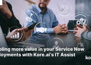 Enabling extra worth in your Service Now Deployments with Kore.ai’s IT Help