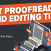 Content material Proofreading and Modifying Suggestions