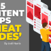 How To Tame Content Tasks With These 5 ‘Cheat Codes’ [AI Not Required]