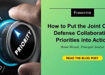 Putting The New Joint Cyber Defense Collaborative Priorities Into Action