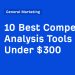10 Best Competitor Analysis Tools Under $300