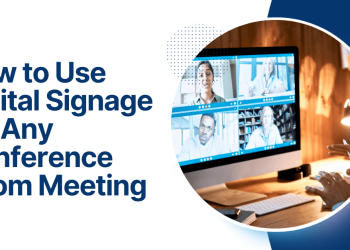 How To Use Conference Room Digital Signage in Hotels