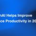 How GenAI Helps Improve Workplace Productivity in 2025