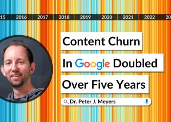 Content Churn in Google Doubled Over Five Years