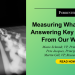 Measure What Matters In CX: Answers To Key Questions