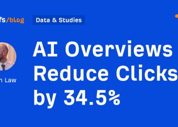 AI Overviews Reduce Clicks by 34.5%
