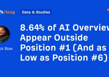 8.64% of AI Overviews Appear Outside Position #1 (And as Low as Position #6)