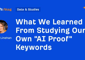What We Learned From Studying Our Own “AI Proof” Keywords