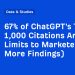 67% of ChatGPT’s Top 1,000 Citations Are Off-Limits to Marketers (+ More Findings)