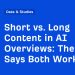 The Data Says Both Work