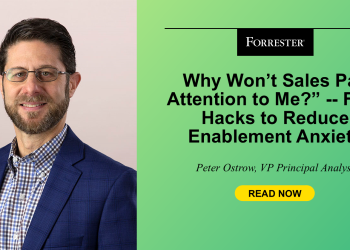 Four Hacks to Reduce Enablement Anxiety
