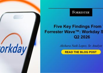 Five Key Findings From The Forrester Wave™: Workday Services, Q2 2026