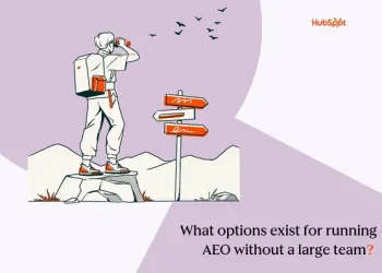 What options exist for running AEO without a large team?