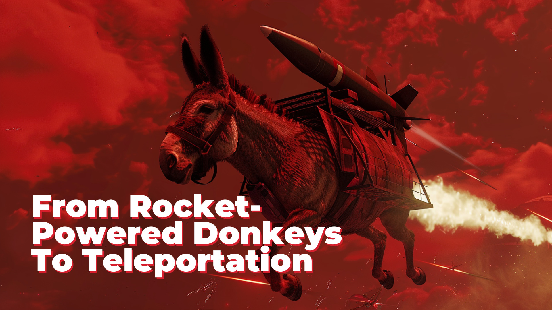 From Rocket-Powered Donkeys to Teleportation – freevirtualsolutions.com